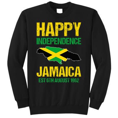 Happy Independence Jamaica Est 6th August 1962 Jamaican Sweatshirt