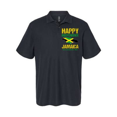 Happy Independence Jamaica Est 6th August 1962 Jamaican Softstyle Adult Sport Polo