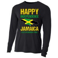 Happy Independence Jamaica Est 6th August 1962 Jamaican Cooling Performance Long Sleeve Crew