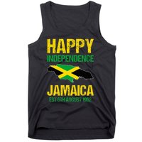 Happy Independence Jamaica Est 6th August 1962 Jamaican Tank Top