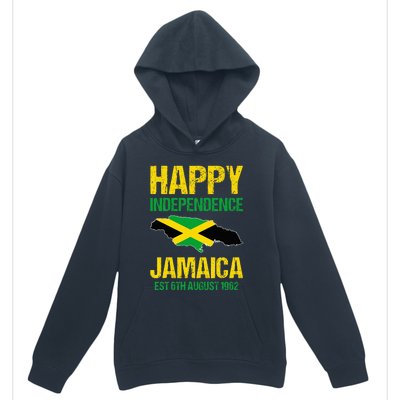 Happy Independence Jamaica Est 6th August 1962 Jamaican Urban Pullover Hoodie