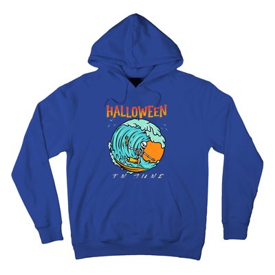 Halloween In June Funny Summer Vacation Beach Family Trip Gift Hoodie