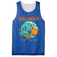 Halloween In June Funny Summer Vacation Beach Family Trip Gift Mesh Reversible Basketball Jersey Tank