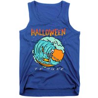 Halloween In June Funny Summer Vacation Beach Family Trip Gift Tank Top