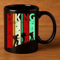 Hiking 11oz C Handle Ceramic Mug