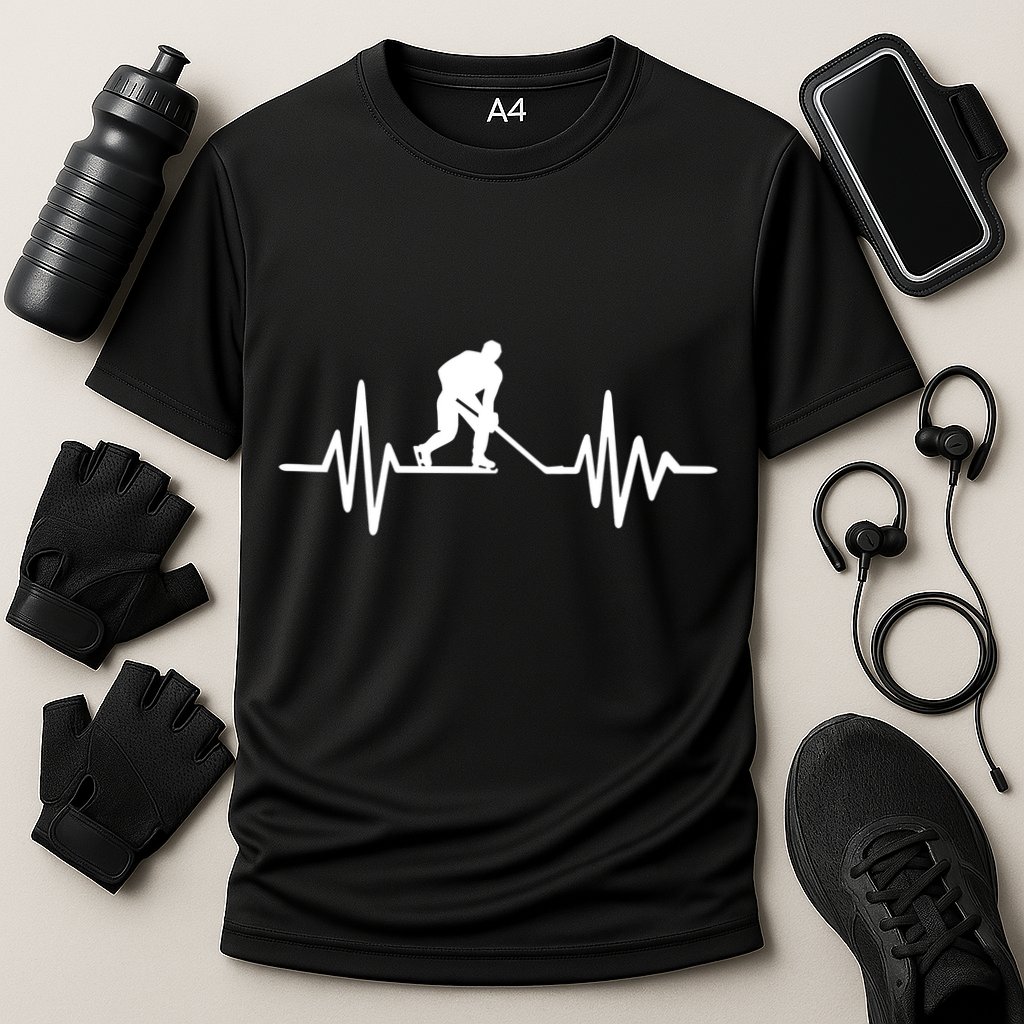 Hockey Is Like Football But Just For Men Performance Shirt