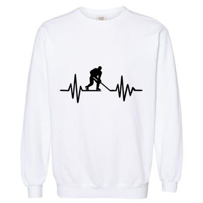 Hockey Is Like Football But Just For Men Garment-Dyed Sweatshirt