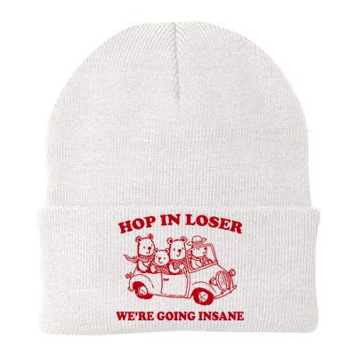 Hop In Loser WeRe Going Insane Knit Cap Winter Beanie