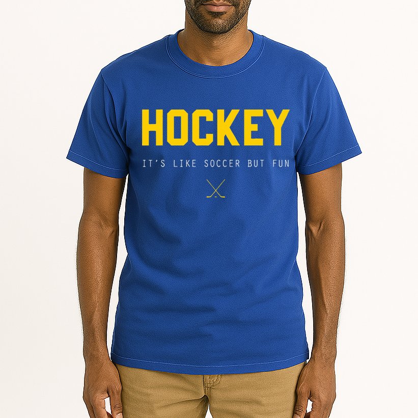 Hockey ItS Like Soccer But Fun Tall T-Shirt