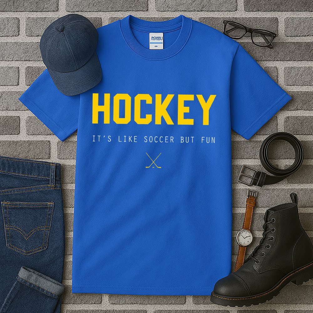 Hockey ItS Like Soccer But Fun Tall T-Shirt