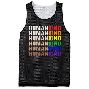 Humankind Inspirational Lgbt Mesh Reversible Basketball Jersey Tank