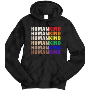 Humankind Inspirational Lgbt Tie Dye Hoodie