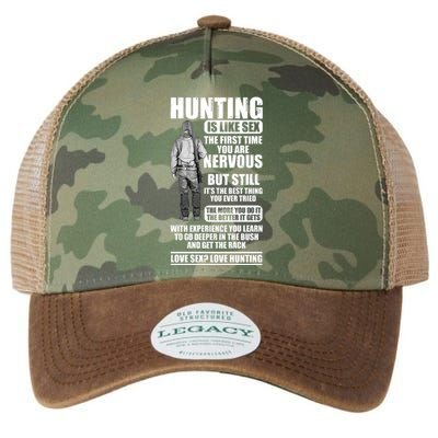 Hunting Is Like Sex Legacy Tie Dye Trucker Hat