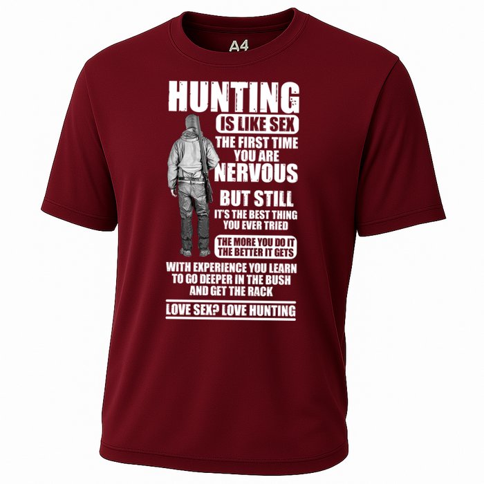 Hunting Is Like Sex Cooling Performance Crew T-Shirt