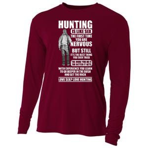 Hunting Is Like Sex Cooling Performance Long Sleeve Crew