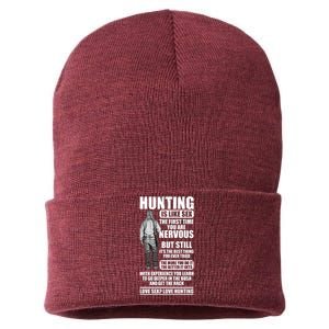 Hunting Is Like Sex Sustainable Knit Beanie