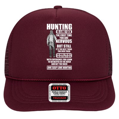 Hunting Is Like Sex Trucker Hat