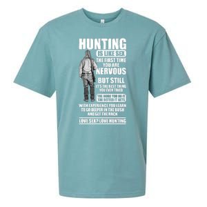 Hunting Is Like Sex Sueded Cloud Jersey T-Shirt