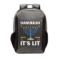 Hanukkah It's Lit Cool Design Vector Backpack
