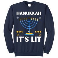 Hanukkah It's Lit Cool Design Sweatshirt