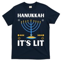 Hanukkah It's Lit Cool Design T-Shirt
