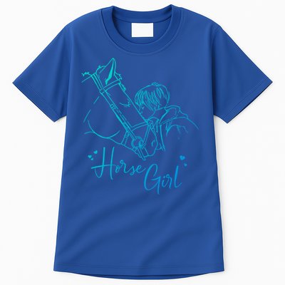 Horse I Love My Horses Riding Gift Tall T-Shirt