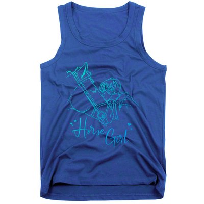 Horse I Love My Horses Riding Gift Tank Top