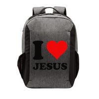 Heart I Love Jesus Vector Backpack