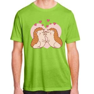 Hedgehogs In Love Adult ChromaSoft Performance T-Shirt