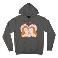 Hedgehogs In Love Hoodie