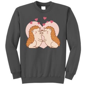 Hedgehogs In Love Tall Sweatshirt