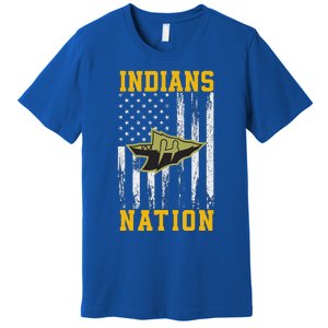 Haskell Indians Logo Nation Hs Premium T-Shirt