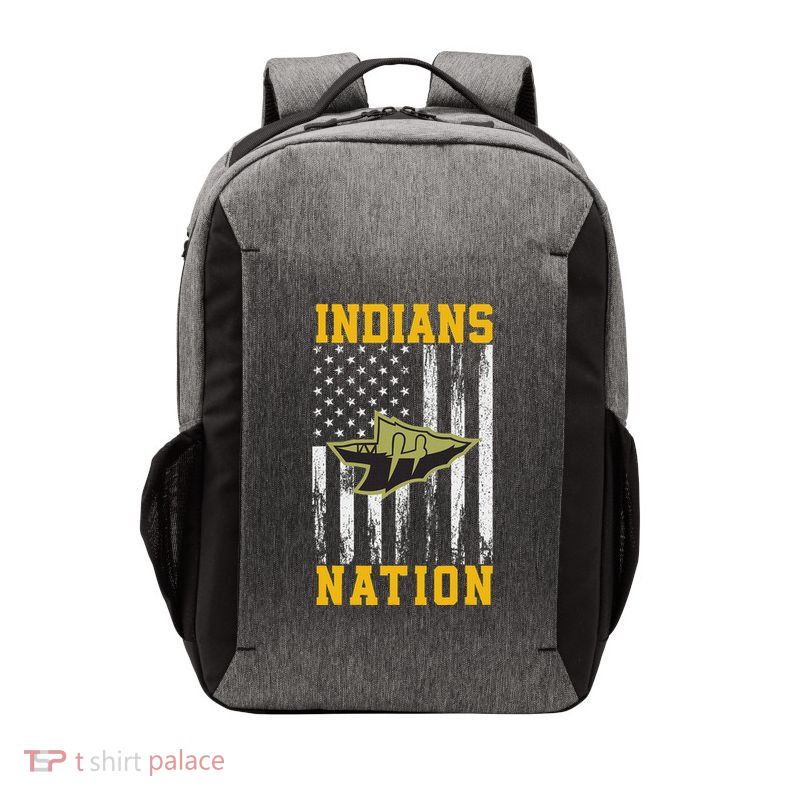Haskell Indians Logo Nation Hs Vector Backpack