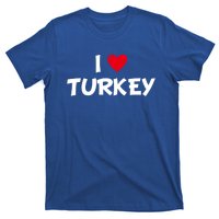 Heart I Love Turkey Cool Gift T-Shirt