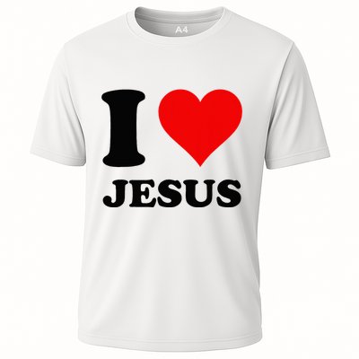 Heart I Love Jesus Performance Shirt