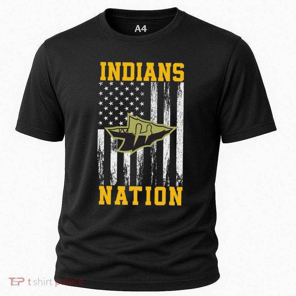 Haskell Indians Logo Nation Hs Performance Shirt