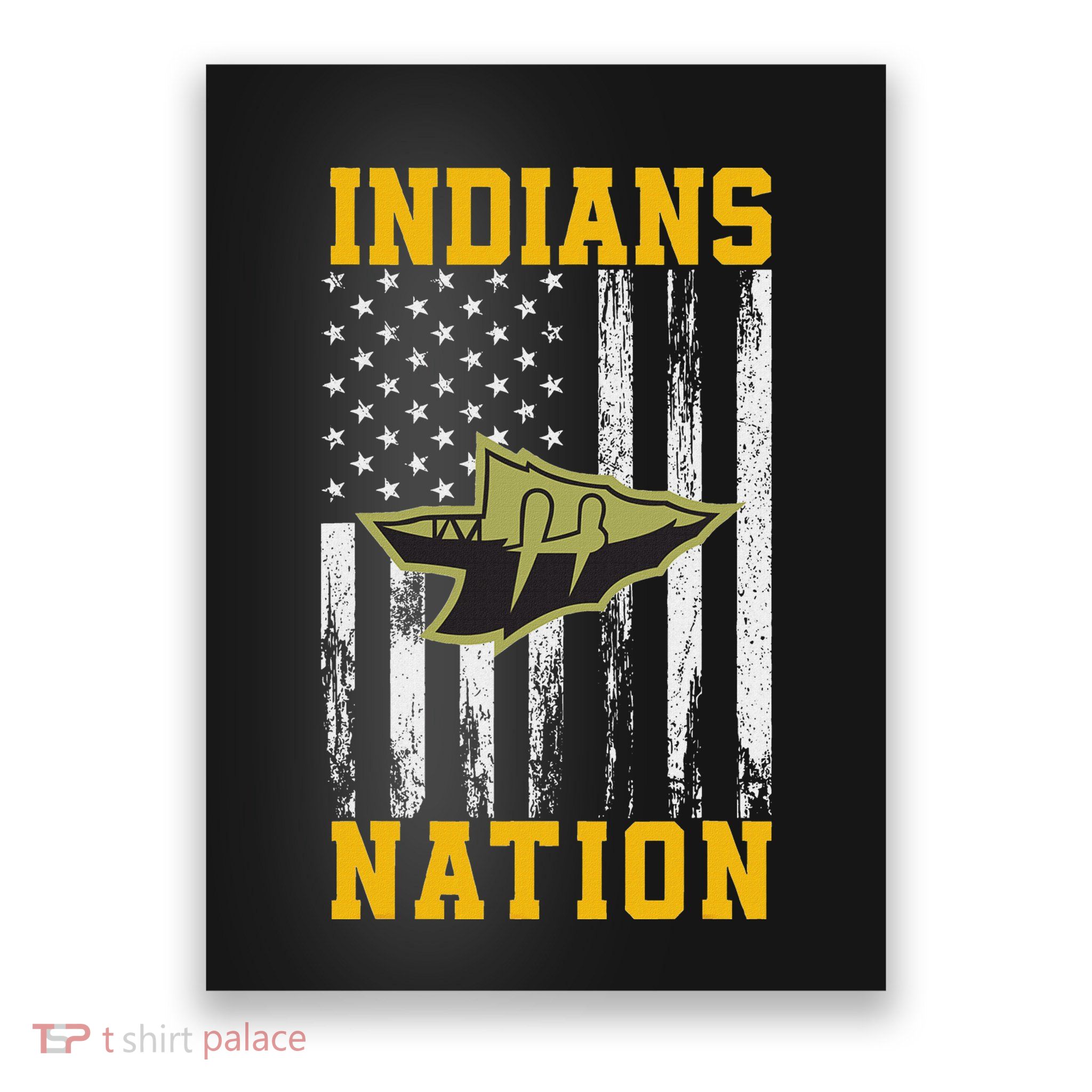 Haskell Indians Logo Nation Hs Poster
