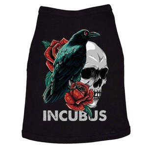 Halloween Incubuscrow Left Skull Morning And Flower Doggie Tank