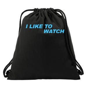 Harrystyles I Like To Watch Drawstring Bag