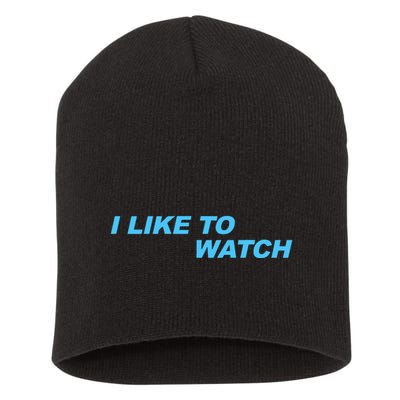 Harrystyles I Like To Watch Short Acrylic Beanie
