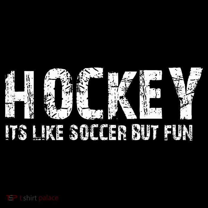 Hockey ItS Like Soccer But Fun Flatbill Hat