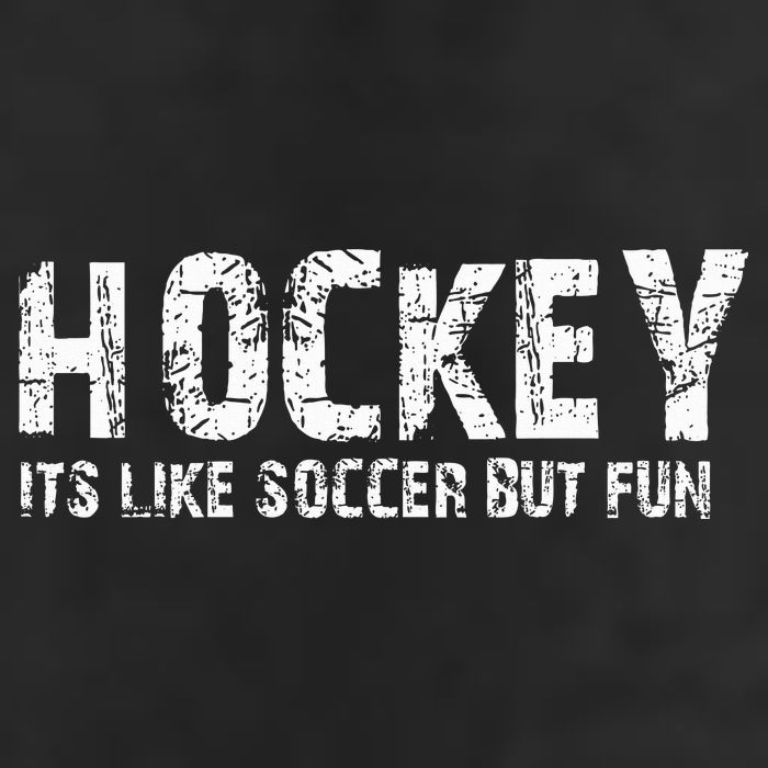 Hockey ItS Like Soccer But Fun Golf Towel