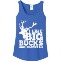 Hunter I Like Big Bucks And I Cannot Lie Deer Hunting Pun Cool Gift Ladies Essential Tank