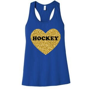 Hockey I Love Hockey Gift Women's Racerback Tank