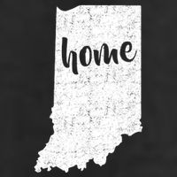 Indiana Home State 7 Panel Mesh Trucker Snapback Hat