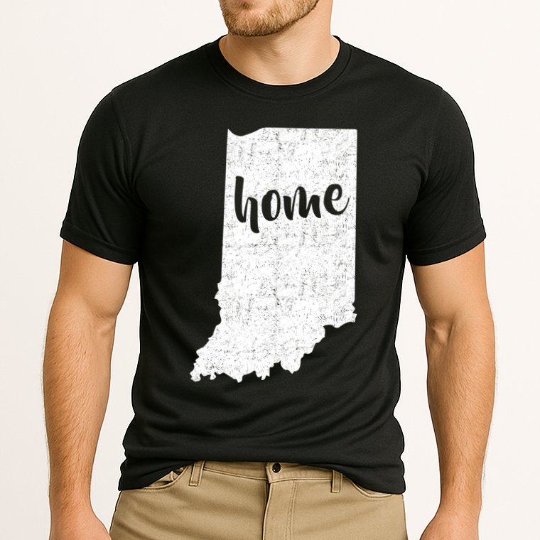 Indiana Home State Cooling Performance Crew T-Shirt