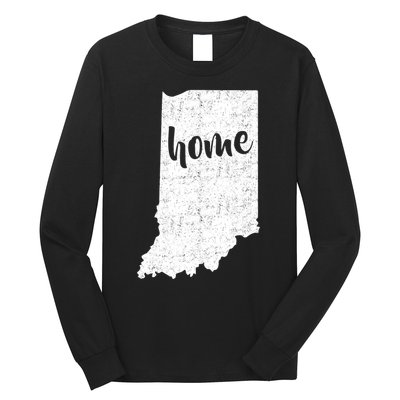 Indiana Home State Long Sleeve Shirt