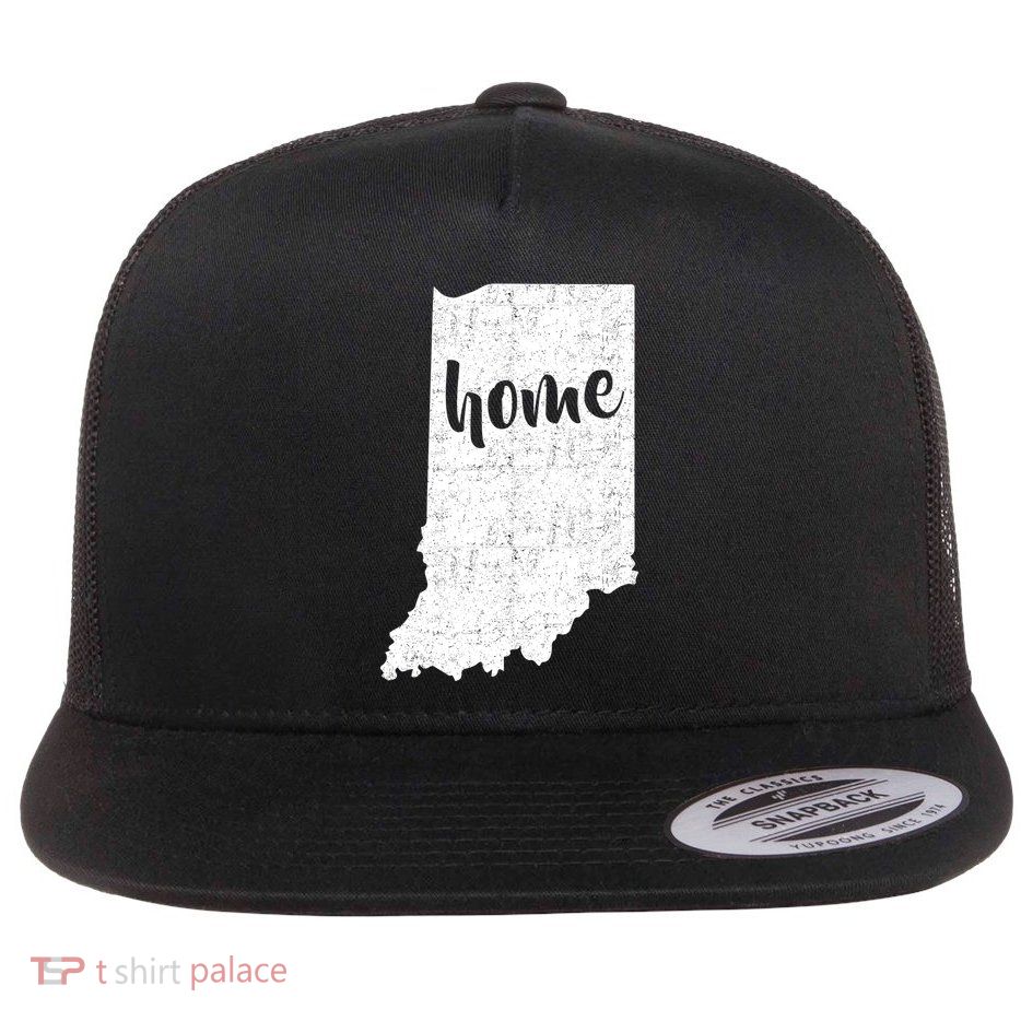 Indiana Home State Flatbill Hat