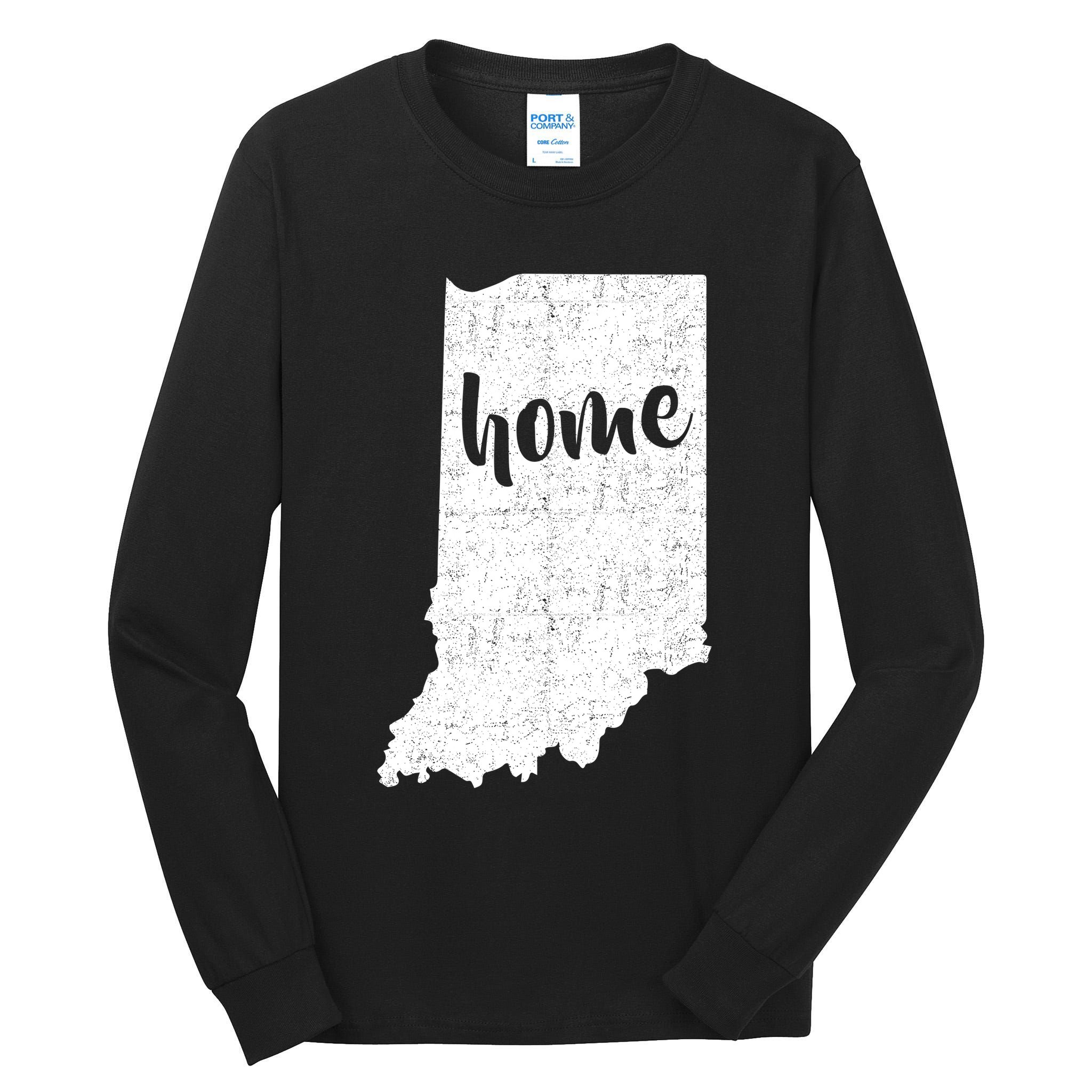 Indiana Home State Tall Long Sleeve T-Shirt