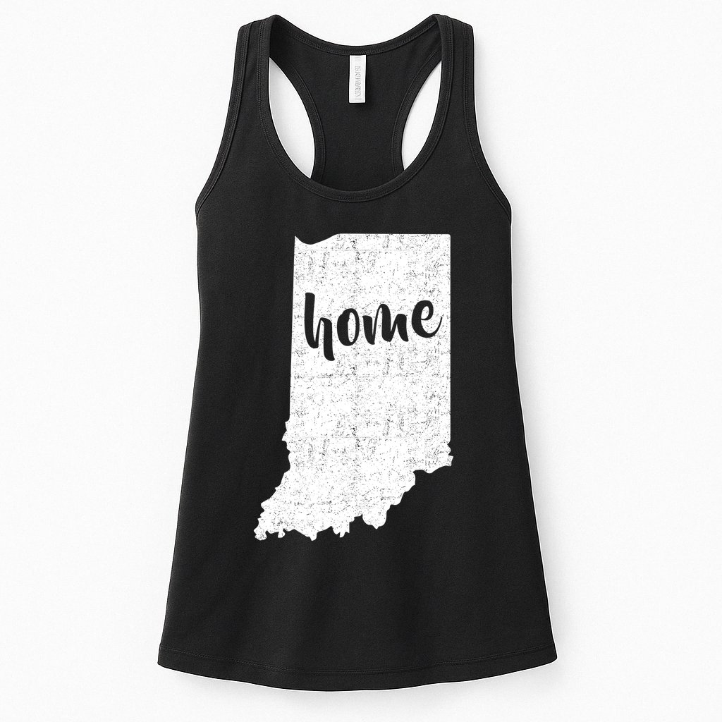 Indiana Home State Womens Tank Top